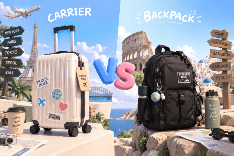 🎒 남미여행 짐 싸기, 캐리어 vs 배낭 뭐가 나을까